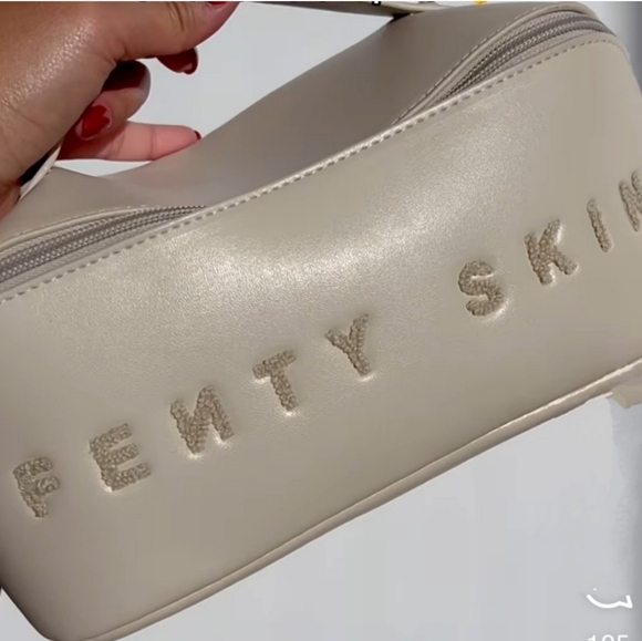 FENTY SKIN- Cosmetic Travel Make-Up Bag. Zippered Bag. New- Never Used - Picture 10 of 10